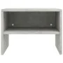 Betongrauer Nachttisch aus Sperrholz, 40 x 30 x 30 cm von vidaXL, Nachttische - Ref: Foro24-800071, Preis: 29,03 €, Rabatt: %