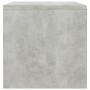 Mesita de noche madera contrachapada gris hormigón 40x30x30 cm de vidaXL, Mesitas de noche - Ref: Foro24-800071, Precio: 29,0...