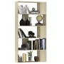 Estantería madera contrachapada color roble Sonoma 80x24x159 cm de vidaXL, Librerías y estanterías - Ref: Foro24-800102, Prec...