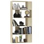 Regal aus Sonoma-Eichensperrholz, 80 x 24 x 159 cm von vidaXL, Bücherregale und Regale - Ref: Foro24-800102, Preis: 74,15 €, ...