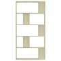 Estantería madera contrachapada color roble Sonoma 80x24x159 cm de vidaXL, Librerías y estanterías - Ref: Foro24-800102, Prec...