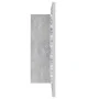 Bathroom mirror cabinet LED light acrylic concrete gray 40x12x45 cm by vidaXL, bathroom vanities - Ref: Foro24-804952, Price:...