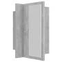 Bathroom mirror cabinet LED light acrylic concrete gray 40x12x45 cm by vidaXL, bathroom vanities - Ref: Foro24-804952, Price:...