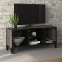 TV-Schrank aus Metall und grauem MDF, 105 x 36 x 47 cm von vidaXL, TV-Möbel - Ref: Foro24-335910, Preis: 91,05 €, Rabatt: %