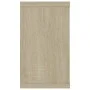 Würfelwandregal 4 Einheiten Sonoma-Eichensperrholz 80x15x26,5cm von vidaXL, Regale und Regale - Ref: Foro24-807116, Preis: 50...