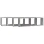 Wall shelf 4 pcs concrete gray plywood 80x15x26.5cm by vidaXL, Shelves and shelves - Ref: Foro24-807119, Price: 50,80 €, Disc...