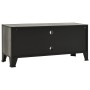 TV-Schrank aus Metall und grauem MDF, 105 x 36 x 47 cm von vidaXL, TV-Möbel - Ref: Foro24-335910, Preis: 91,05 €, Rabatt: %