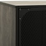 TV-Schrank aus Metall und grauem MDF, 105 x 36 x 47 cm von vidaXL, TV-Möbel - Ref: Foro24-335910, Preis: 91,05 €, Rabatt: %