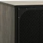 TV-Schrank aus Metall und grauem MDF, 105 x 36 x 47 cm von vidaXL, TV-Möbel - Ref: Foro24-335910, Preis: 90,23 €, Rabatt: %