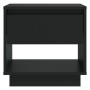 Black plywood nightstand 45x34x44 cm by vidaXL, Nightstands - Ref: Foro24-809514, Price: 45,27 €, Discount: %