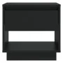 Mesita de noche madera contrachapada negro 45x34x44 cm de vidaXL, Mesitas de noche - Ref: Foro24-809514, Precio: 44,56 €, Des...