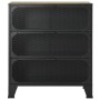 Rustic brown metal and MDF storage cabinet 72x36x82 cm by vidaXL, Lockers and storage cabinets - Ref: Foro24-335911, Price: 1...