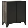 Gray metal and MDF storage cabinet 72x36x82 cm by vidaXL, Lockers and storage cabinets - Ref: Foro24-335912, Price: 111,79 €,...