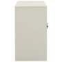 Light gray steel office cabinet 90x40x70 cm by vidaXL, Lockers and storage cabinets - Ref: Foro24-335927, Price: 96,96 €, Dis...