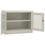 Light gray steel office cabinet 90x40x70 cm by vidaXL, Lockers and storage cabinets - Ref: Foro24-335927, Price: 96,96 €, Dis...