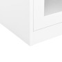 Büroschrank aus weißem Stahl, 90 x 40 x 90 cm von vidaXL, Schließfächer und Lagerschränke - Ref: Foro24-335930, Preis: 162,67...