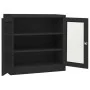 Armario de oficina de acero gris antracita 90x40x90 cm de vidaXL, Taquillas y armarios de almacenamiento - Ref: Foro24-335933...