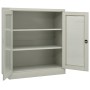 Büroschrank aus hellgrauem Stahl 90x40x105 cm von vidaXL, Schließfächer und Lagerschränke - Ref: Foro24-335935, Preis: 135,64...