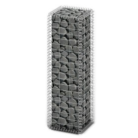 Gabionen-Wandkorb aus verzinktem Draht, 100 x 30 x 30 cm von vidaXL, Zaunpaneele - Ref: Foro24-141038, Preis: 30,56 €, Rabatt: %