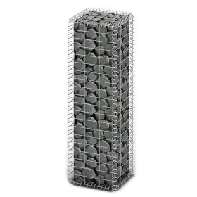 Gabionen-Wandkorb aus verzinktem Draht, 100 x 30 x 30 cm von vidaXL, Zaunpaneele - Ref: Foro24-141038, Preis: 29,97 €, Rabatt: %