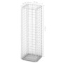 Cesta para muro de gaviones de alambre galvanizado 100x30x30 cm de vidaXL, Paneles de vallas - Ref: Foro24-141038, Precio: 30...
