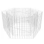 Hexagonal gabion bed 100x90x50 cm by vidaXL, Pots and planters - Ref: Foro24-142532, Price: 48,81 €, Discount: %
