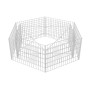 Hexagonal gabion planter bed 160x140x50 cm by vidaXL, Pots and planters - Ref: Foro24-142534, Price: 64,70 €, Discount: %