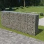 Muro de gaviones con cubiertas acero galvanizado 300x50x150 cm de vidaXL, Paneles de vallas - Ref: Foro24-143593, Precio: 221...