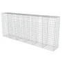 Muro de gaviones con cubiertas acero galvanizado 300x50x150 cm de vidaXL, Paneles de vallas - Ref: Foro24-143593, Precio: 221...