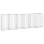 Muro de gaviones con cubiertas acero galvanizado 300x50x100 cm de vidaXL, Paneles de vallas - Ref: Foro24-143592, Precio: 120...