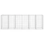 Gabionenwand mit verzinkten Stahlabdeckungen 300x50x100 cm von vidaXL, Zaunpaneele - Ref: Foro24-143592, Preis: 131,95 €, Rab...