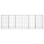 Muro de gaviones con cubiertas acero galvanizado 300x50x100 cm de vidaXL, Paneles de vallas - Ref: Foro24-143592, Precio: 120...