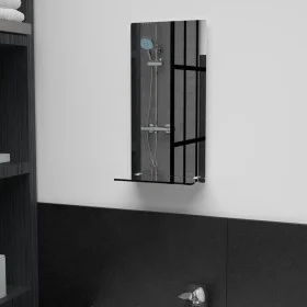 Wall mirror with tempered glass shelf 20x40 cm by vidaXL, Mirrors - Ref: Foro24-249433, Price: 18,11 €, Discount: %