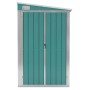 Gartenhaus mit grüner verzinkter Stahlwand 118x100x178cm. von vidaXL, Schuppen - Ref: Foro24-316217, Preis: 125,56 €, Rabatt: %
