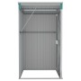 Gartenhaus mit grüner verzinkter Stahlwand 118x100x178cm. von vidaXL, Schuppen - Ref: Foro24-316217, Preis: 125,56 €, Rabatt: %