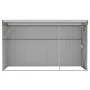 Cobertizo jardín pared acero galvanizado marrón 118x288x178 cm de vidaXL, Cobertizos - Ref: Foro24-316228, Precio: 246,39 €, ...