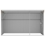 Garden shed wall galvanized steel brown 118x288x178 cm by vidaXL, Sheds - Ref: Foro24-316228, Price: 250,13 €, Discount: %