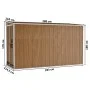 Cobertizo jardín pared acero galvanizado marrón 118x288x178 cm de vidaXL, Cobertizos - Ref: Foro24-316228, Precio: 246,39 €, ...