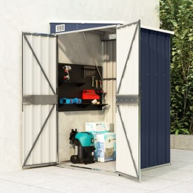 Wall garden shed galvanized steel 118x100x178 cm by vidaXL, Sheds - Ref: Foro24-316219, Price: 133,12 €, Discount: %