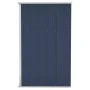 Wall garden shed galvanized steel 118x100x178 cm by vidaXL, Sheds - Ref: Foro24-316219, Price: 128,60 €, Discount: %