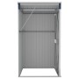 Cobertizo de jardín de pared acero galvanizado 118x100x178 cm de vidaXL, Cobertizos - Ref: Foro24-316219, Precio: 134,35 €, D...