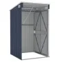 Wall garden shed galvanized steel 118x100x178 cm by vidaXL, Sheds - Ref: Foro24-316219, Price: 128,60 €, Discount: %