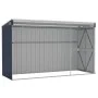 Cobertizo de jardín de pared acero galvanizado 118x288x178 cm de vidaXL, Cobertizos - Ref: Foro24-316227, Precio: 222,72 €, D...