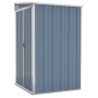 Garden shed with galvanized steel wall in gray, 118x100x178 cm. by vidaXL, Sheds - Ref: Foro24-316218, Price: 154,17 €, Disco...