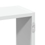 Estantería de pared madera de ingeniería blanca 159x18x66 cm