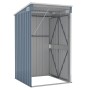 Garden shed with galvanized steel wall in gray, 118x100x178 cm. by vidaXL, Sheds - Ref: Foro24-316218, Price: 154,17 €, Disco...