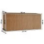 Cobertizo jardín pared acero galvanizado marrón 118x382x178 cm de vidaXL, Cobertizos - Ref: Foro24-316232, Precio: 259,98 €, ...