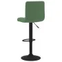 Taburetes de cocina 2 unidades terciopelo verde oscuro de vidaXL, Taburetes de cocina - Ref: Foro24-334308, Precio: 109,70 €,...
