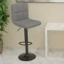 Hellgrauer Küchenhocker aus Stoff von vidaXL, Küchenhocker - Ref: Foro24-334272, Preis: 73,16 €, Rabatt: %