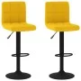 Kitchen stools 2 units mustard yellow velvet by vidaXL, Kitchen stools - Ref: Foro24-334312, Price: 133,85 €, Discount: %
